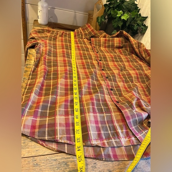 Cutter & buck plaid shirt size 3x - Picture 5 of 10